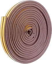 SHINEOFI 2 Pcs Self Adhesive Type Window Door Seal Strips Soundproof Collision Weatherproof Sealing Tape Easy to Install Each Durable Flexible for All Doors and Windows