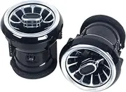 Front Dashboard AC Air Condition Vent Compatible For A3 2013-2020 Outlet Turbo Interior Trim(2PCS)