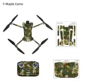 Sunnylife Skin Sticker for DJI Mini 3 Pro (RC-N1 RC Version)(Maple Camo)