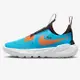 Nike 童鞋 小童 慢跑鞋 Flex Runner 2 Lil 藍【運動世界】DZ4487-400