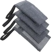 VINTORKY 4pcs Soap Saver Bag Shower Soap Pockets Bar Soap Storage Exfoliating Soap Holder Scrubber Nylon Material Easy Hanging Organize Your Bathroom