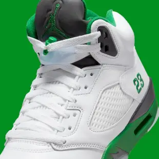 【NIKE 耐吉】休閒鞋 AIR JORDAN 5 RETRO W LUCKY GREEN 白綠 女鞋 DD9336-103