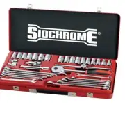 Sidchrome 35 piece 1/2" Drive Metric & AF Socket and Spanner Set SCMT10184