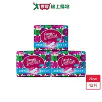 在飛比找蝦皮商城優惠-康乃馨超薄蝶型-衛生棉夜用28cm x 14片 x 3包(共