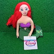 NEW Disney Mini Bean Bag Ariel The Little Mermaid 8'' Plush Toy - FREE Shipping