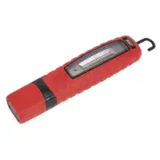 Sealey Rechargeable 360� Inspection Light 14 SMD & 3W SMD LED Red Lithium-ion LE