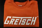 Gretsch T-Roof Logo Tee Shirt Burnt Orange Small