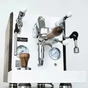New Bellezza Inizio / white / timber Semi Commercial Coffee Machine