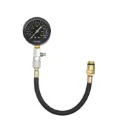 Compression Tester, Engine Cylinder Compressions Tester Kit 0-300PSI Pressure...