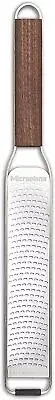 Microplane Master Series Rasp Style Zester Cheese Grater with Wood Handle