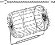 Bunny Hay Feeder - Small Animal Rack, mes-fre Hay Dispenser | Featuring A Scientific Design, Space-Saving Feeding Trough For Bunnies, Cavies, Hamsters, And Dwarf Rabbits, Natural Chewing Solution