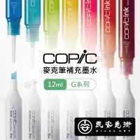 在飛比找蝦皮購物優惠-★民安美術 日本 COPIC ink 麥克筆補充墨水 補充液