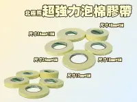 在飛比找樂天市場購物網優惠-北極熊 SPT1805Y 雙面泡棉膠帶 18mm