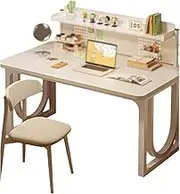 Kids Desk and Chair Set,Children Study Table,Children Writing Desk with Storage Shelf,Suitable for Reading, Drawing and Learning (Size : 100x60x74cm)