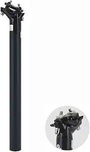 Bike Seat Posts Dropper Post，Mountainous Bicycle seat Tube seat Rod, 27.2/30.9/31.6*350MM Aluminum Alloy Adjustable