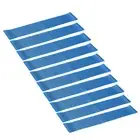 12Pcs Chair Bands, Flexible Seating Latex Blue Band 50mm Width 0.5mm Thick