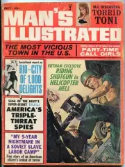 MAG: Man's Illustrated Magazine September 1965-GEORGE GROSS-VIETNAM G