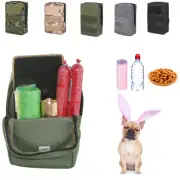 High Capacity Tactical Portable Outdoor Pet Backpack Dog Harness Puppy Snack Bag
