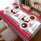 Christmas Tree Table Cover Tablecloth Desk Cover Mat Xmas Birthday Party Gift AU