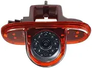HD Car Rear View Brake Light Camera, for Opel, for Vauxhall, VIVARO 2001-2014 TRAFIC 2001-2014 Combo 2001-2011 with 4.3" LCD Monitor Backuo Reverse Parking Camera Waterproof Night Vision(On