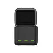 3 Channel Storage Battery Charger Box for GoPro Hero 12 11 10 9 Black