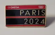 PARIS 2024 olympic Omega Scored Board Sponsor Pin