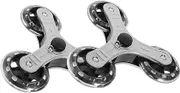 SOPOTUTU 1 Pair Heavy Duty Shopping Trolley Stair Climbing Wheels Tool Installation Replacement Caster for Hand Trunk and Cart Effortless Stair Navigation