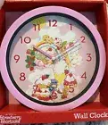 The World Of Strawberry Shortcake Battery Operated Wall Clock Milkshake Friends