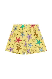 [Bonds] Bonds Kids Soft Threads Short in Starry Sea Sway Yellow Size: 2 2 Starry Sea Sway Yellow