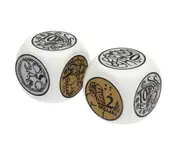 Jumbo Australian Coin Dice Set of 2
