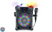 iHome Karaoke Machine Wireless Bluetooth Speaker System and Microphone with L