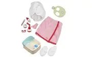 Our Generation by Battat- Sp-Aaaah Day Set- Toys, Doll Clothes Accessories for 18" Dolls- Ages 3 Years Up, Brown/A