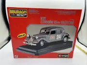 BBURAGO Die Cast Metal 1/24 Kit #5501 Citroen 15cv TA (1938) NIB