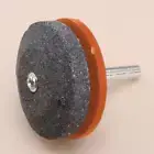 1Pc Orange Lawn Mower Blade Sharpener For Electric Drill Hand Drill Garden Tool
