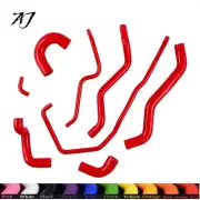 For Fiat Abarth 500 595 695 All Versions MT Silicone Radiator Water Hose RED
