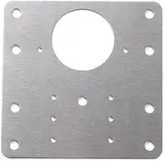 1pc Kitchen Cupboard Door Hinge Repair Plate Cabinet Hinge Repair Kit Side Panels Mount Plates Drawer Window Furniture Accessories (Size : A 1pc)