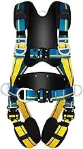 High-altitude working safety belt,outdoor full-body safety belt with anti-wear backing platet,thicken foam pad on shoulder waist leg,climbing harness with D-rings,fall arrest safety harnesses