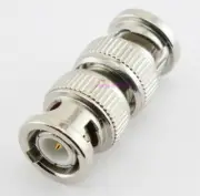 BNC Male to BNC Male Coax Connector Adapter
