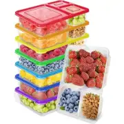 7-Pack Snack Containers - Bento Snack Box - Snack Containers - Lunch Containers