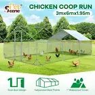 Chicken Coop Run Walk In Chook Cage House Pen Shelter Cat Dog Pet Enclosure