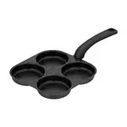 4 Cup Cookware Multifunction Easy to Clean Fried Egg Cooker 4 Cups Pancake Pan