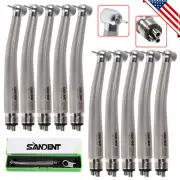 SANDENT NSK PANA MAX Style Dental High Speed Handpiece Push Button 4 Hole /Rotor