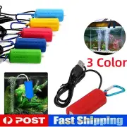 Mini USB Aquarium Fish Tank Oxygen Air Pump Mute Energy Save Compressor Aquatic