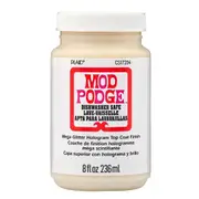 Plaid Mod Podge Mega Glitter Hologram Sealer, Glue and Finish 236ml