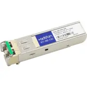 AddOn CiscoAndreg; GLC-ZX-SM Compatible TAA 1000Base-ZX SFP Transceiver (SMF, 15