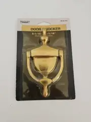 Brushed Satin Nickel Door Knocker Sold Thru Target, 6 1/16" X 3 1/16" NIB