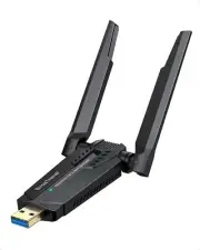 AXE5400 WiFi 6E Adapter, Tri-Band USB WiFiLong Range WiFi Dongle 6GHz 2402MbpsNe