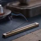 Bamboo Incense Stick Holder Eco-friendly Incense Ash Catcher Fragrance