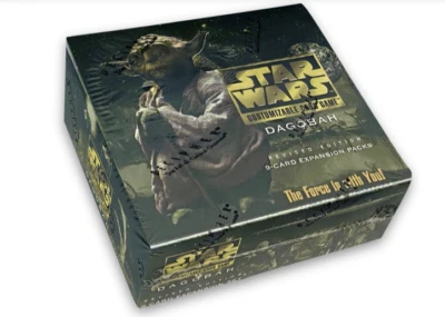 Star Wars CCG Dagobah Revised Booster Display Sealed