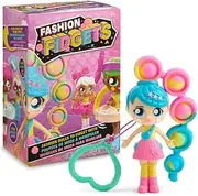 Fashion Fidgets Sensory Toy Dolls – Push Pop Fidget Toy Includes 1 Mystery Doll – Anxiety and Stress Relief for Kids